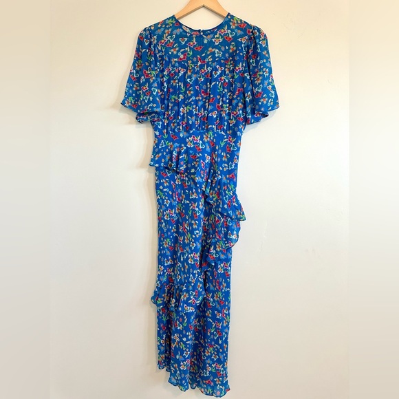 Rent the Runway Saloni Vida Silk Dress - Picture 6 of 9